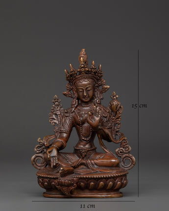 green-tara-handmade-statue