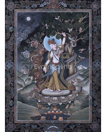 Arya Avalokiteshvara Digital Pauba Print