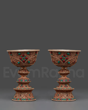 Butter Lamps Set