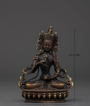 Vajrasattva Purifier of Karma Statue | Serene Statue of Tibetan Dorje Sempa