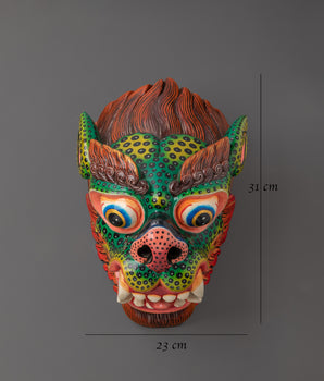 tibetan-wall-mask