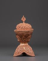 Tibetan Copper Kapala Skull Cup