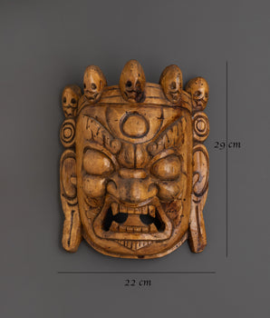 wooden-wall-mask