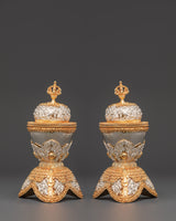 Tibetan Ritual Kapala Set
