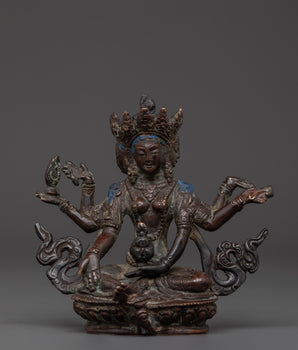 vasudhara-brass-statue