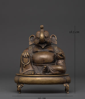 Ganesha Incense Burner | Traditional Elephant God Incense Holder for Meditation