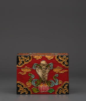 handcrafted-wooden-tibetan-box
