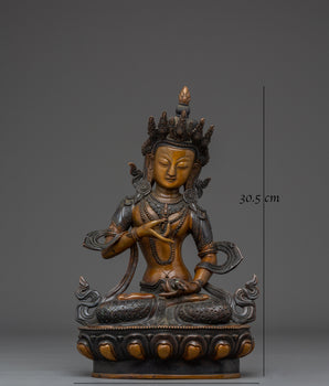 Vajrasattva Buddhist Deity Statue | Tibetan Deity of Purification & Healing