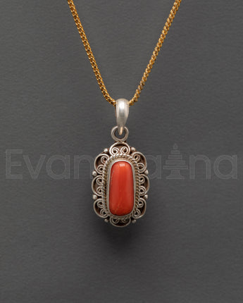 Coral Pendant