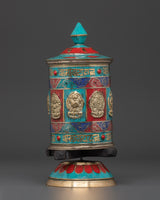 buddhist-altar-prayer-wheel