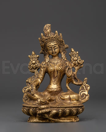 Green Tara Statue