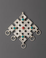 handcrafted-endless-knot-with-artificial-stones