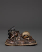 Handmade Oxidized Ganesh Statue