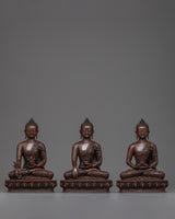 three wise buddhas