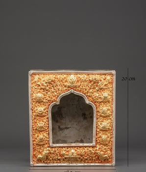 Tibetan Meditation Ghau Prayer Box | Buddhist Altar Shrine