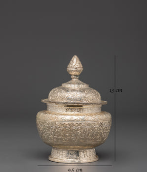 Traditional Buddhist Offering Rice Pot | Spiritual rice pot for rituals