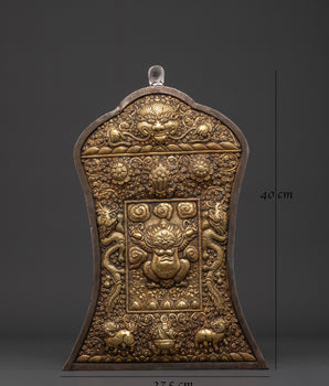 Tibetan Prayer Wall Hanging | Garuda Decor for Meditation