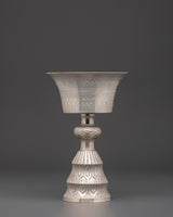 Tibetan meditation butter lamp