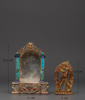 Ghau Box With Vajrayogini | Tibetan Buddhist Shrine