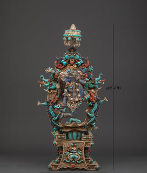 Handcrafted Vajrayogini Statue | Tibetan Tantric Goddess Figurine