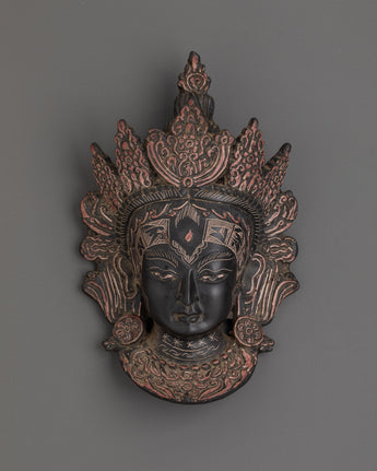 Tibetan Deity Mask Wall Hanging