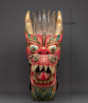 Wall Decor With Horns And Teeth | Handcrafted Art