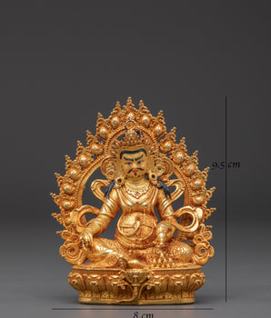 Tibetan Dzambhala Statue | A Sacred Representation of Prosperity