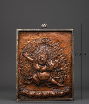 Mahakala Wall Art | Tibetan Home Decor