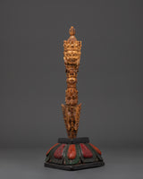 Tibetan Wooden Phurba