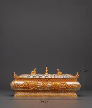 Meditation Incense Burner | Copper Censer for Ritual Use & Energetic Purification