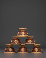 Buddhist Offering Bowl Set