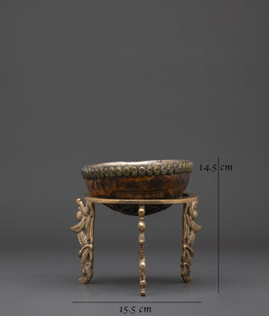 Sacred Offering Kapala | Rituals and Meditation