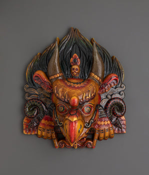 Garuda protector mask wall hanging