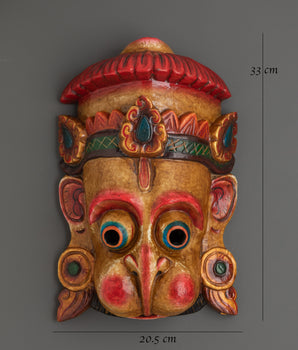 Colorful Wall Hanging | Mask for Positive Energy