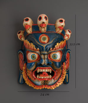 Buddhist Guardian Wall Hanging | Spiritual Home Decor