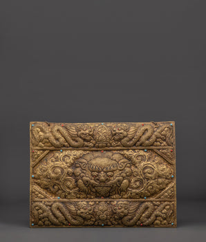 Tibetan Dragon Art Wall Hanging