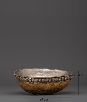 Kapala Tibetan Artifact |  Ritual Cup for Meditation