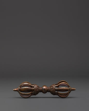 Oxidized Copper Dorje Vajra