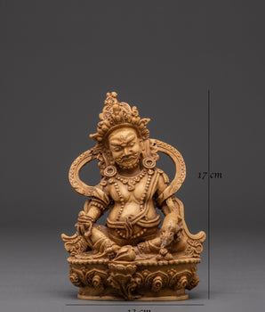 Dzambhala God of Prosperity Sculpture | Symbol of Wealth and Compassion