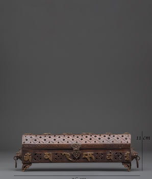 Tibetan Incense Burner for Ceremonial Practices | Symbol of Purification