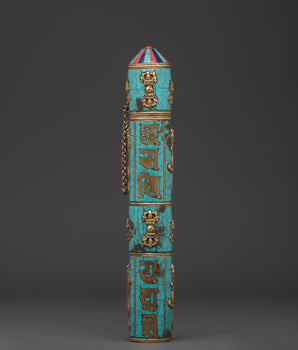 Tibetan Brass Incense Burner | Meditation Space Decor