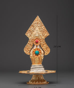 Handmade Spiritual Torma | Tibetan Ritual Decoration for Sacred Practices