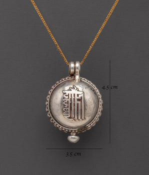 Ghau Locket Pendant | Amulet for Spiritual Practices