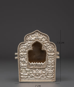 Tibetan Sacred Ritual Ghau Box | Spiritual  Box with Intricate Design