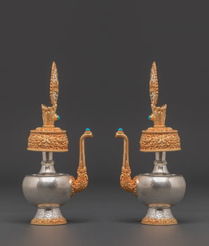 Himalayan Bhumba | Set with Turquoise Stones