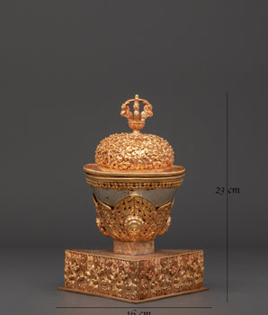 Handcrafted Sacred Traditional Kapala | Spiritual Rituals