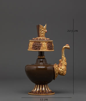 Sacred Traditional Bhumba | Copper Vessel for Rituals and Offerings