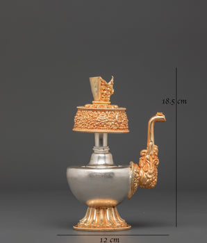 Gold And Silver Plated Bhumba | Water Offering Vassel