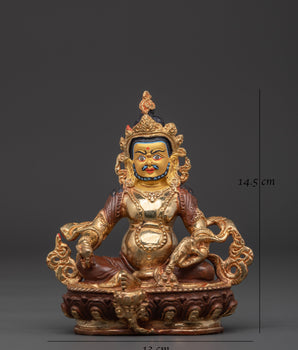 Handcrafted Dzambala Statue | Spiritual Prosperity Decor