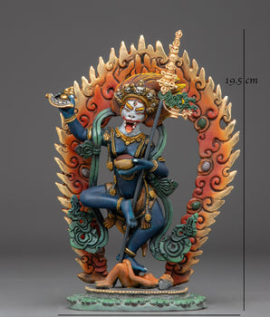 Statue of Simhamukha | Lion-Faced Dakini